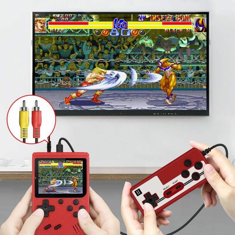 Sup Game Box 400 in 1 Games Retro Portable Mini Handheld Game Console, with  400 classic Games included, rechargeable