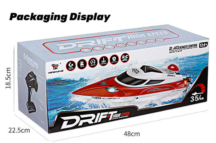 Remote control boat for 4 year old on sale