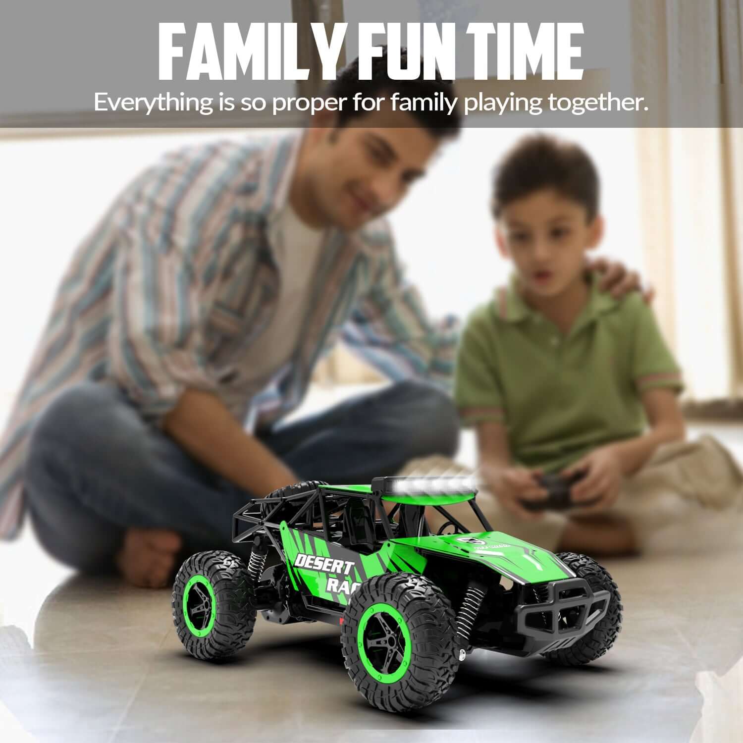 RACENT 1/16 All Terrain RC Car for Kids | KIDS TOY LOVER