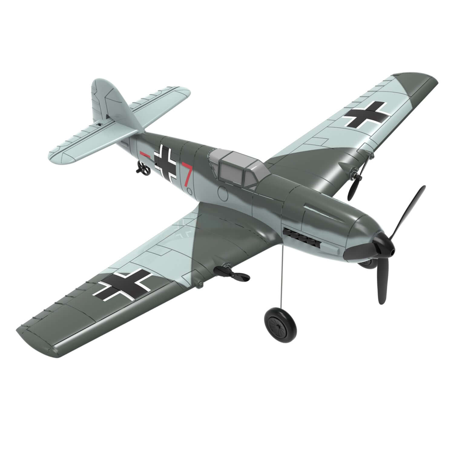 Volantex RC BF109 E 3CH RTF w/ Gyro, EPP, Grey, Beginner-Friendly | KIDS TOY LOVER