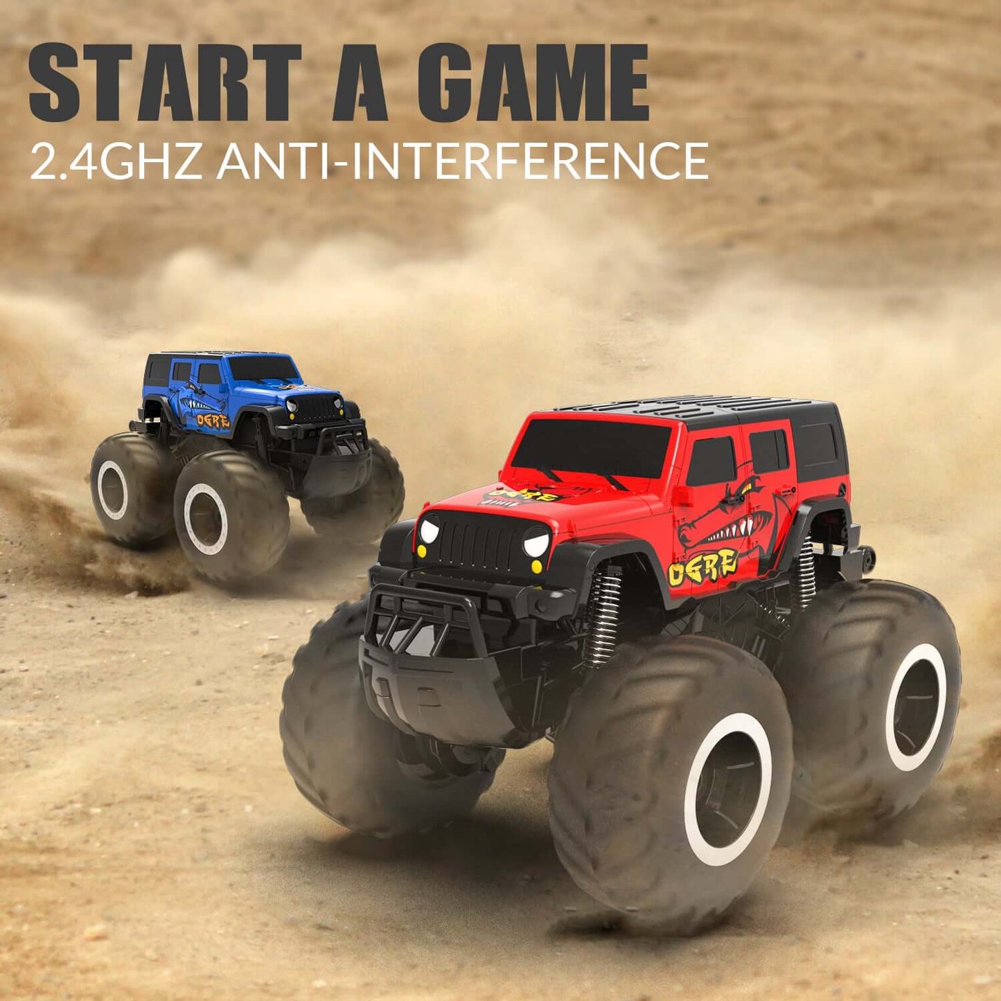 Amphibious All Terrain Off-Road Waterproof RC Monster Truck for Kids | KIDS TOY LOVER