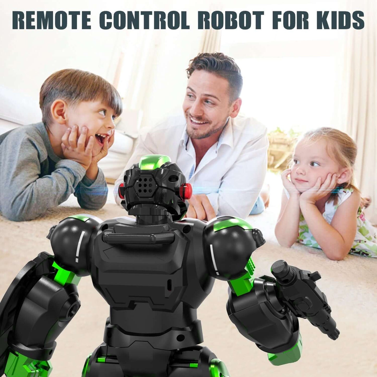 STEMTRON Programmable RC Robot Toy with Gesture Sensing and Interactive Play | KIDS TOY LOVER