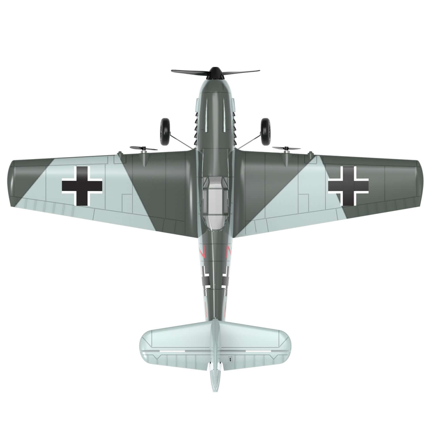 Volantex RC BF109 E 3CH RTF w/ Gyro, EPP, Grey, Beginner-Friendly | KIDS TOY LOVER