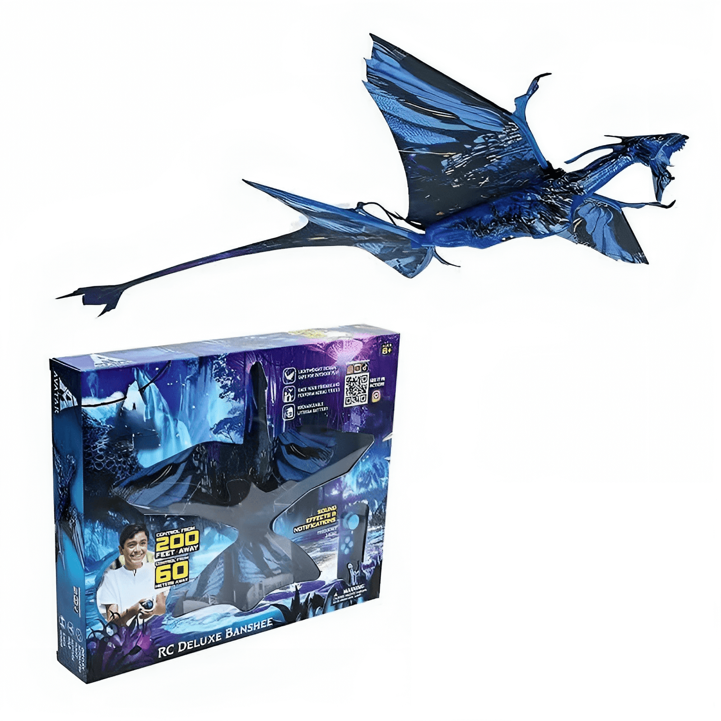  Go Go Bird - Remote Control Flying Dragon Toy with Smart Bionic Wings | KIDS TOY LOVER