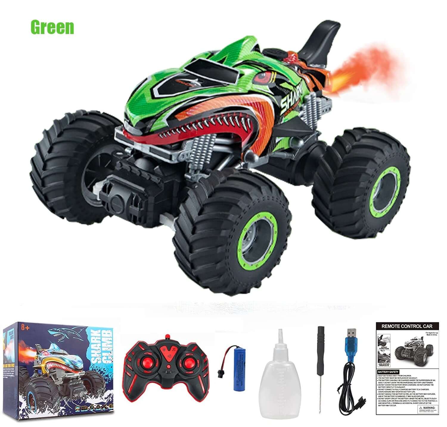 2.4G RC Monster Truck со светом и звуком - KidsToyLover