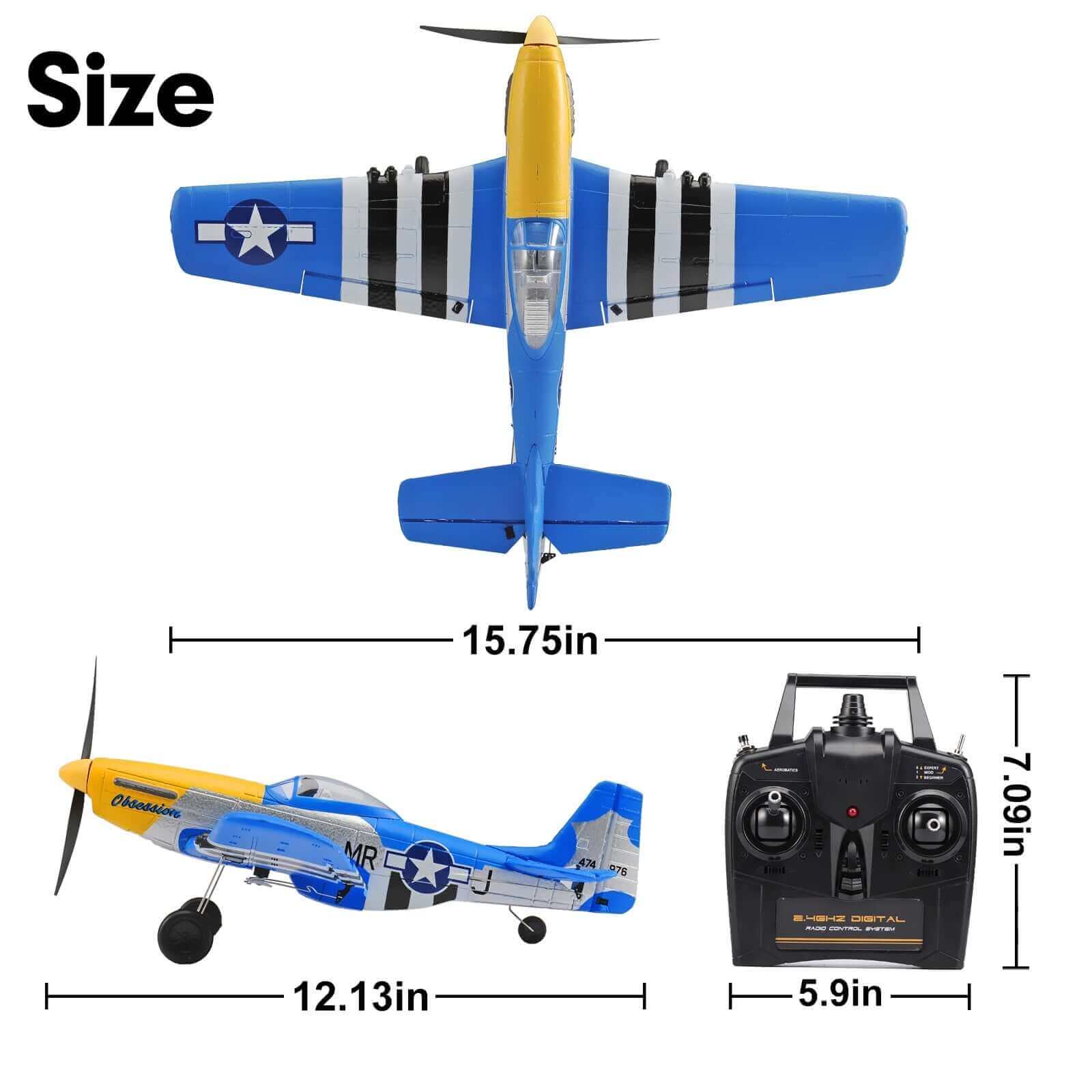 Rc p51d mustang for hot sale sale