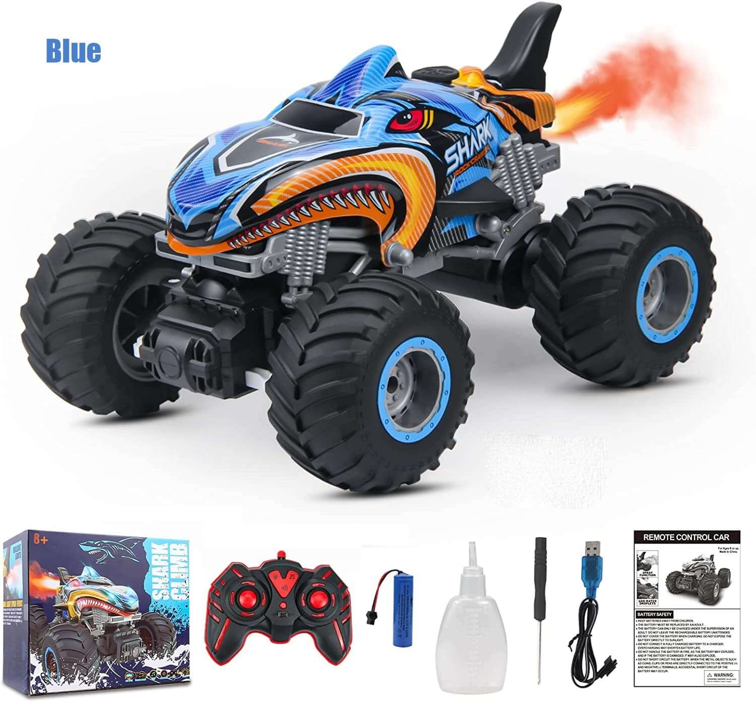 2.4G RC Monster Truck со светом и звуком - KidsToyLover