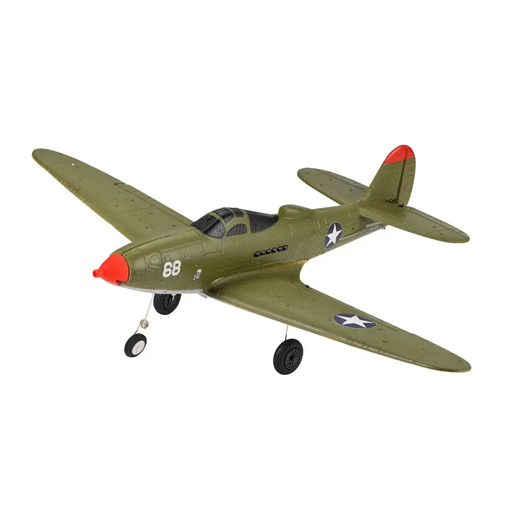 TOP RC HOBBY 402mm P39 2.4G 4CH 6-Axis Gyro EPP Warbird RC Plane RTF | KIDS TOY LOVER