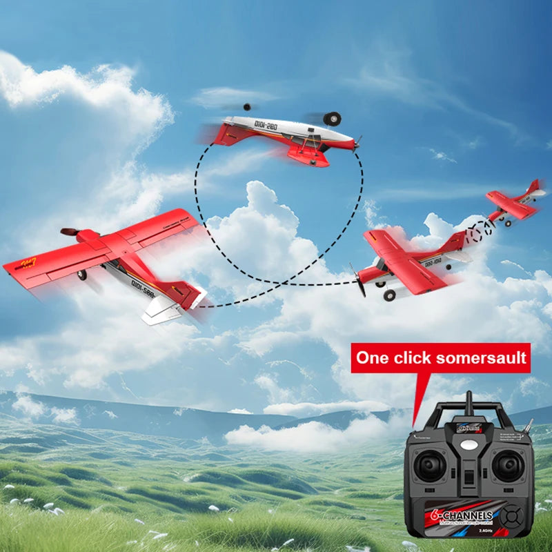 Qidi560 Moore M7 4CH Brushless RC Plane - EPP Foam Off-road Remote Control Toy | KIDS TOY LOVER