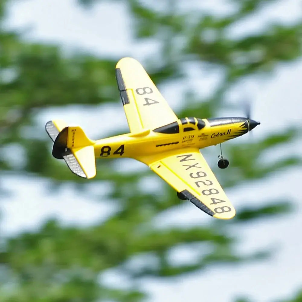 TOP RC HOBBY 402mm P39 2.4G 4CH 6-Axis Gyro EPP Warbird RC Plane RTF | KIDS TOY LOVER