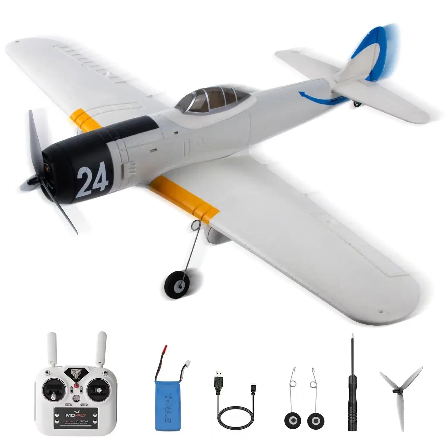 Ki84 WWII Fighter 690mm 4CH Built-in Gyro 3D/6G EPP RC Airplane RTF with SBUS GPS | KIDS TOY LOVER