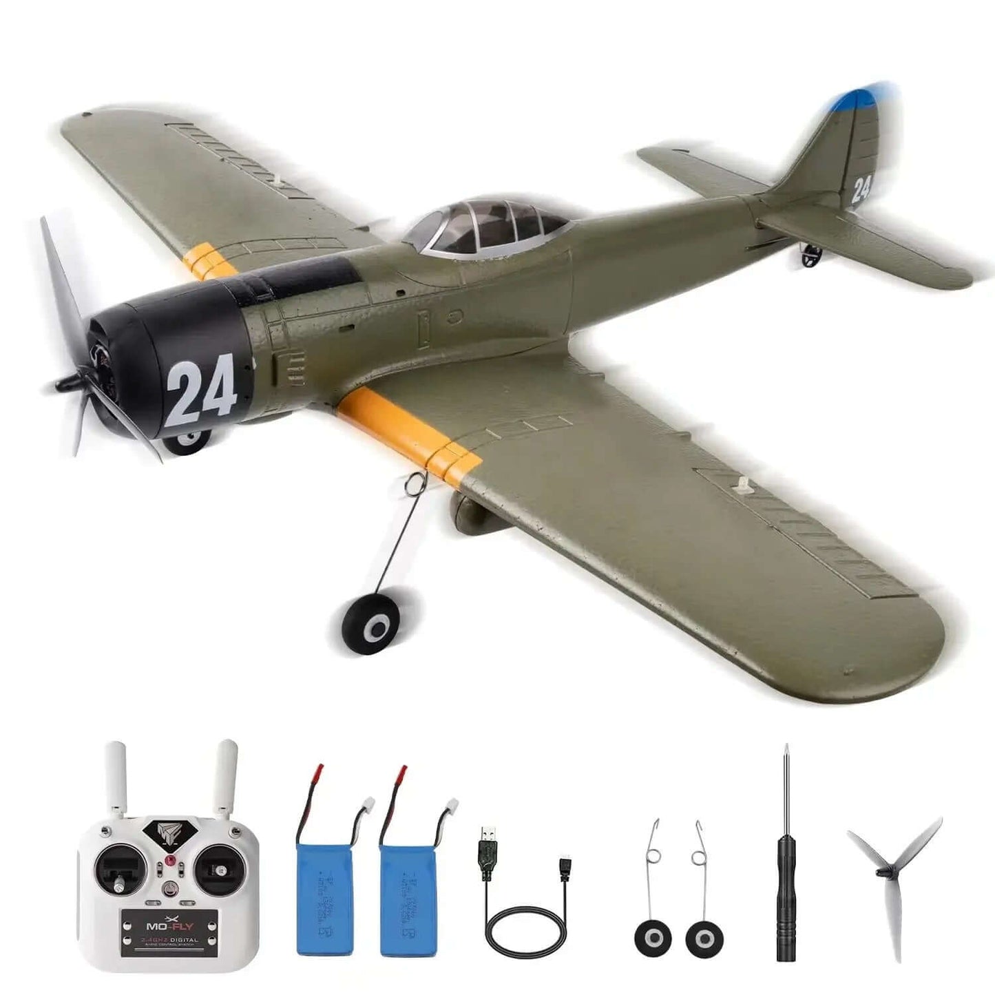  Ki84 WWII Fighter 690mm 4CH Built-in Gyro 3D/6G EPP RC Airplane RTF with SBUS GPS | KIDS TOY LOVER