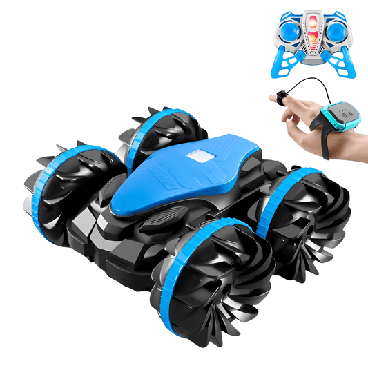 High-Tech 2.4G Amphibious Stunt RC Car - Double-Sided Tumbling | Kids Toy Lover