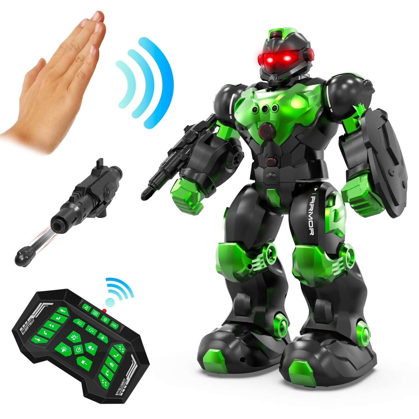 STEMTRON Programmable RC Robot Toy with Gesture Sensing and Interactive Play | KIDS TOY LOVER