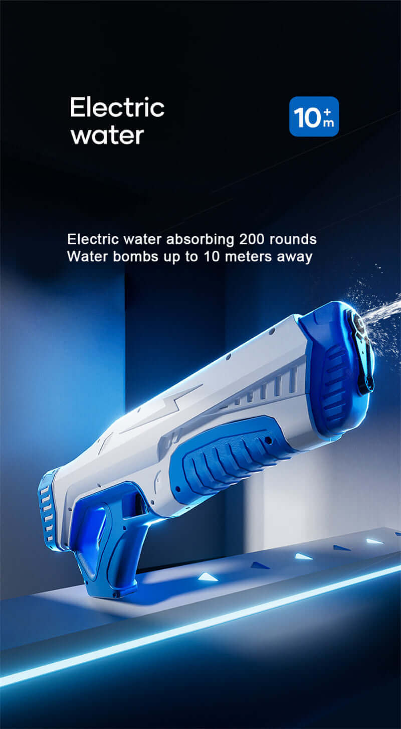 Huiye Super Soaker Electronic Water Gun Electric Toy High Powered