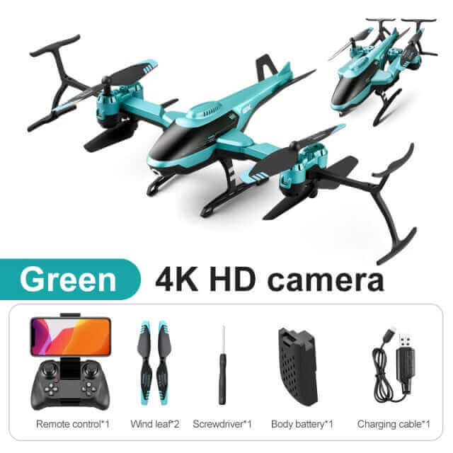 V10 Rc Mini Drone 4k پروفیشنل HD کیمرہ Fpv ڈرون کیمرہ کے ساتھ 4k Rc ہیلی کاپٹر Quadcopter Toys ڈرون 4k پروفیشنل